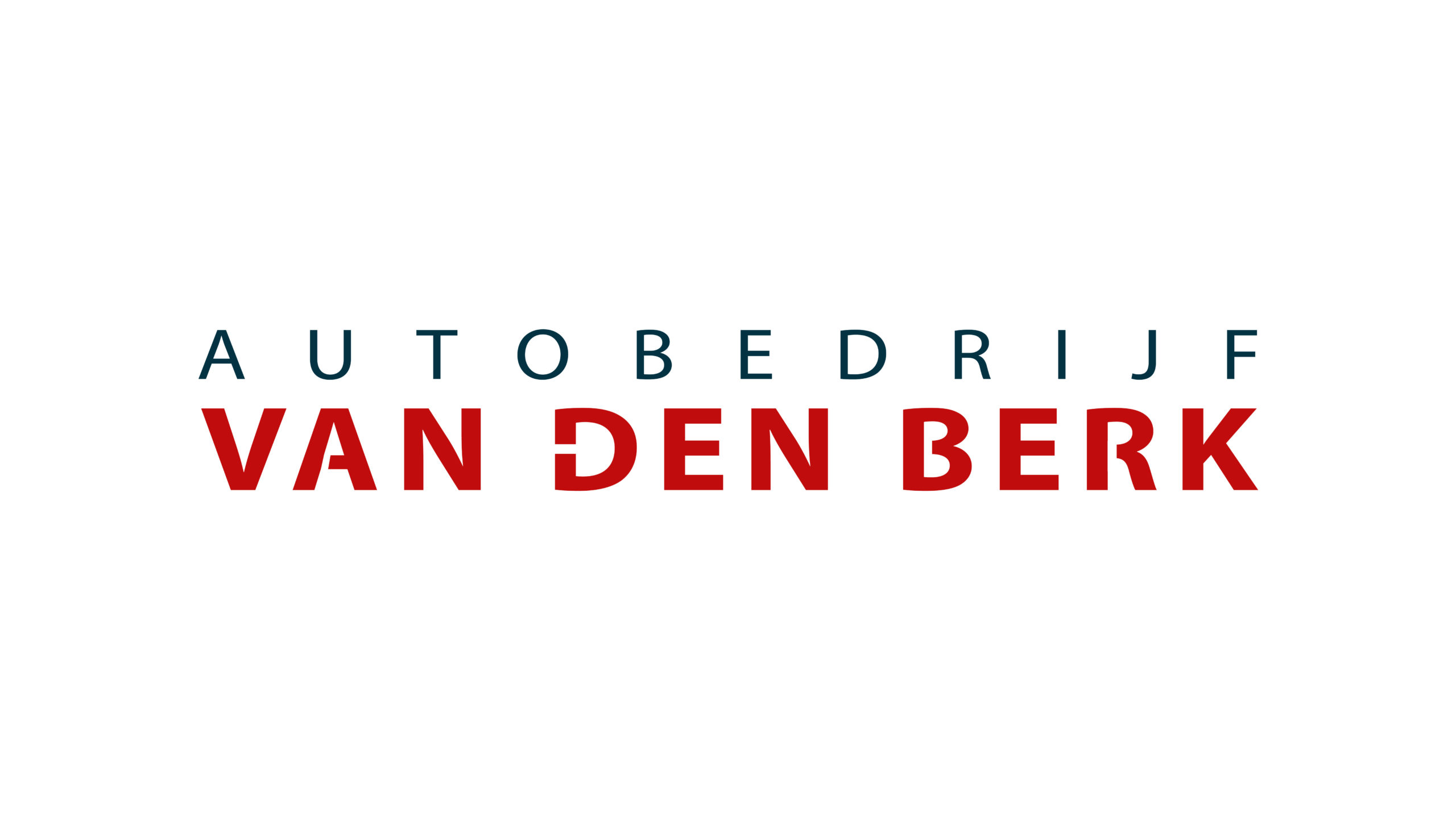 Autobedrijf van den Berk - Logo (kleur - witte achtergrond)